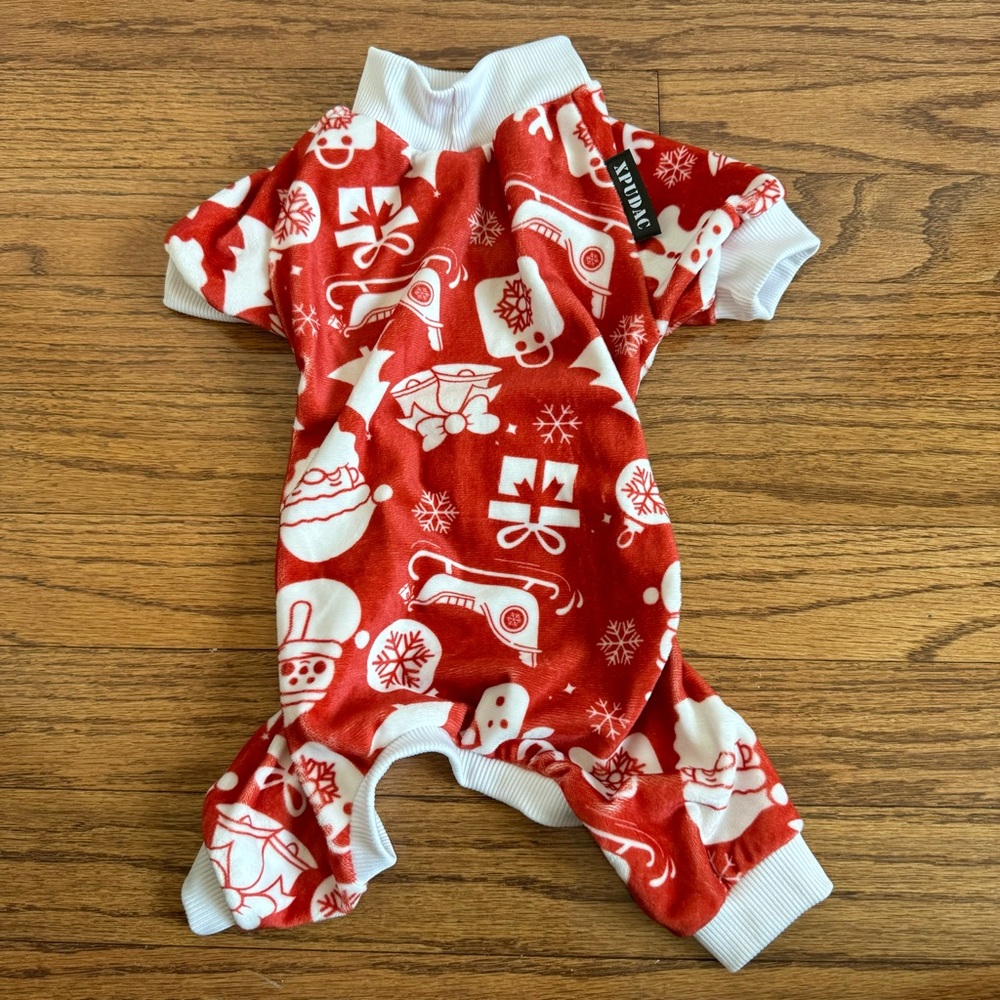 NWOT Dog Christmas Pajamas